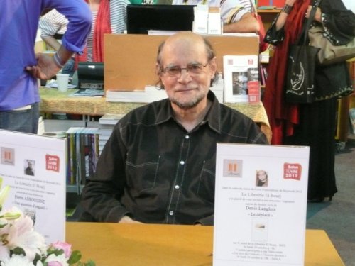 Denis Langlois au Salon du livre francophone de Beyrouth, 2012.